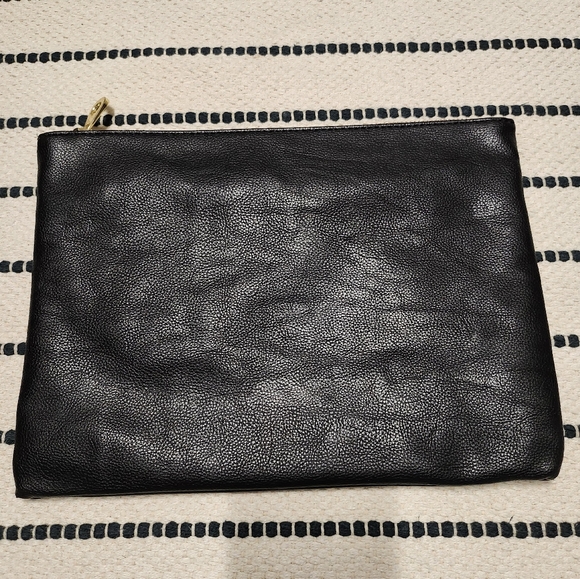 Vegan Leather Clutch Bag - Picture 1 of 2